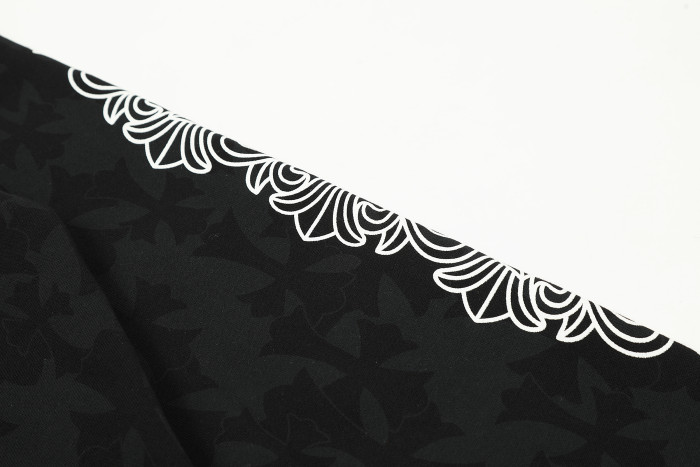 Chrome Hearts Horseshoe Floral Zip Up Hoodie KE818