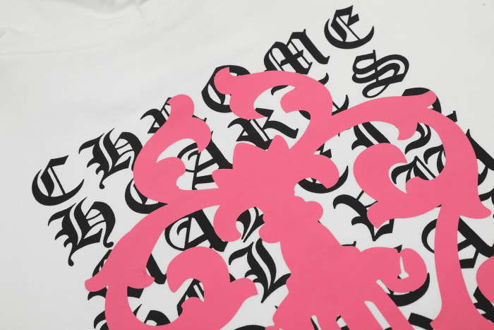 Chrome Hearts Horseshoe Floral Zip Up Hoodie KE816