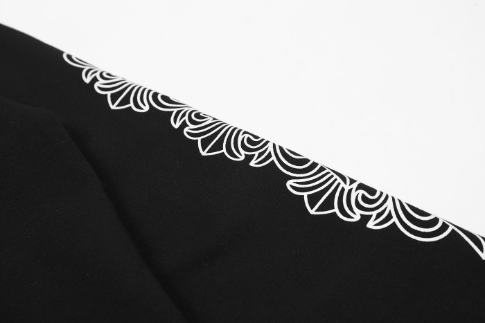 Chrome Hearts Horseshoe Floral Zip Up Hoodie KE815