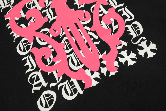 Chrome Hearts Horseshoe Floral Zip Up Hoodie KE815