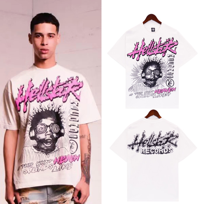 HELLSTAR STUDIOS BLACK T-SHIRT 20240902